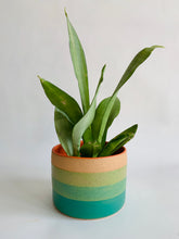 Load image into Gallery viewer, Green Sunset Planter